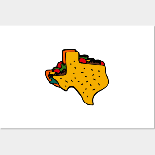 Texas Taco Posters and Art